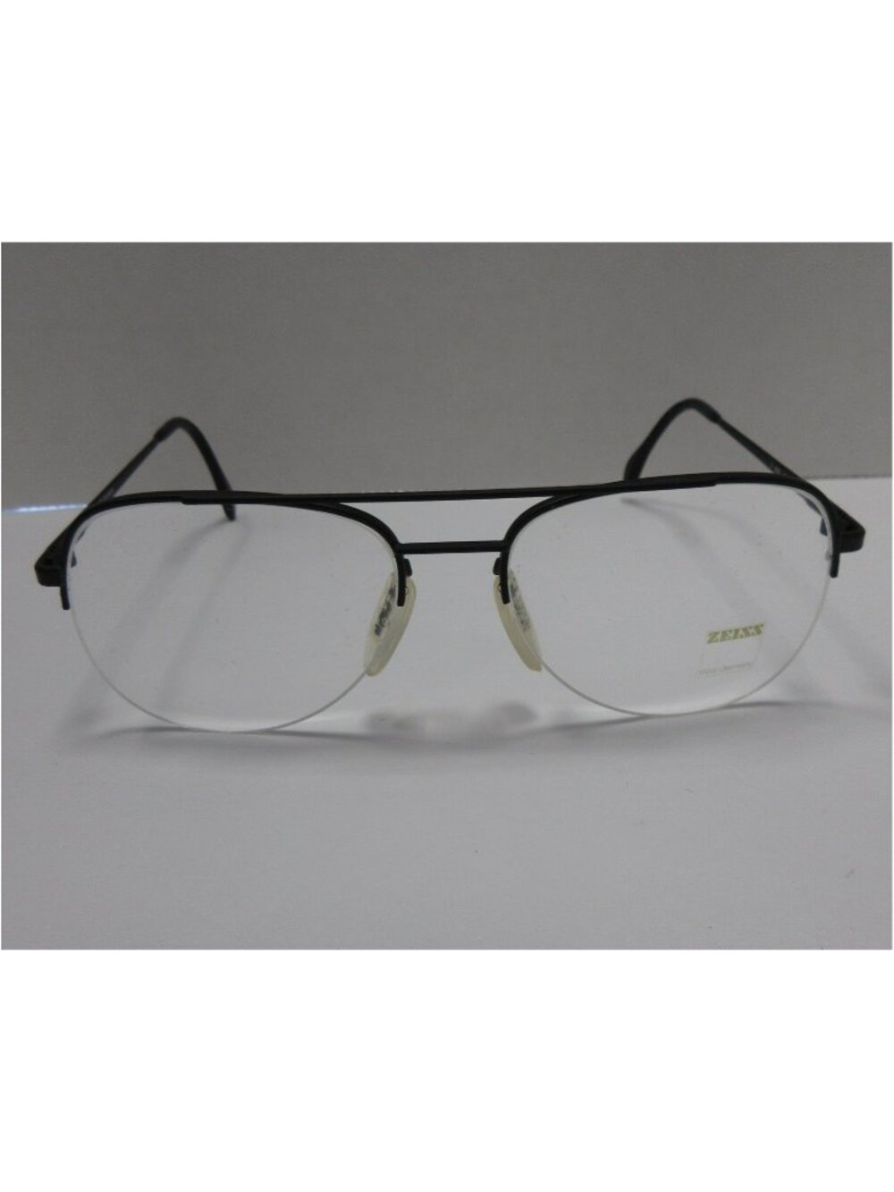 VINTAGE Zeiss Eyeglasses Aviator Half Rim Frame West Germany 140